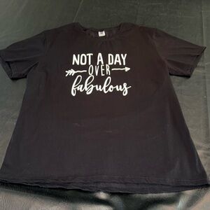 Graphic Tee, size XXL, EUC/Like New Condition, Black